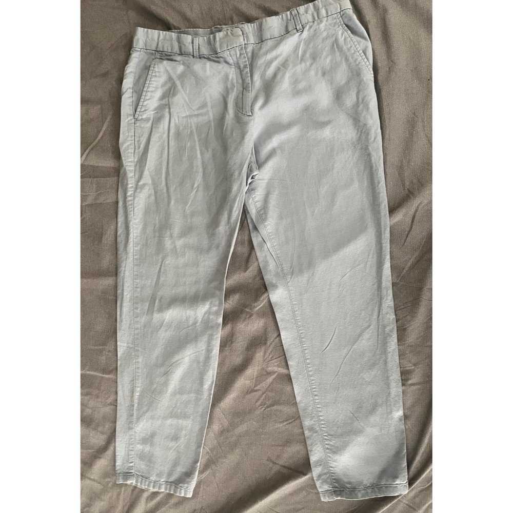 Gap Khaki Pants for Women - Light Blue, Size 14